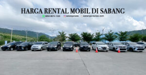 Paket Rental Mobil Sabang